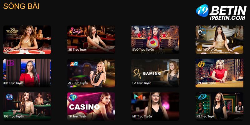 Đa dạng sản phẩm Casino I9bet