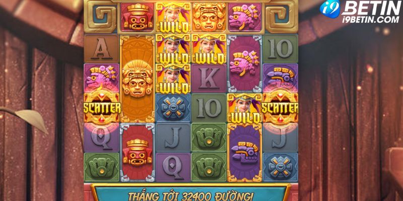 Tựa game nổ hũ i9Bet kho báu Aztec